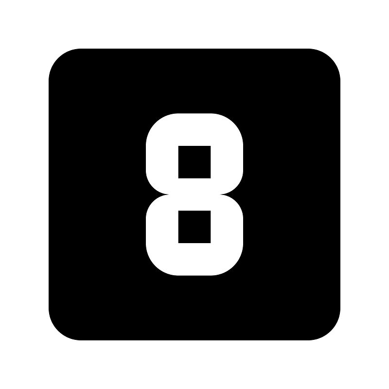 Numeric-8-box