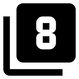 Numeric-8-box-multiple
