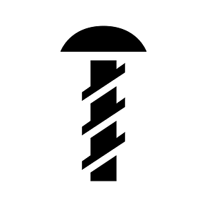 Screw-machine-round-top