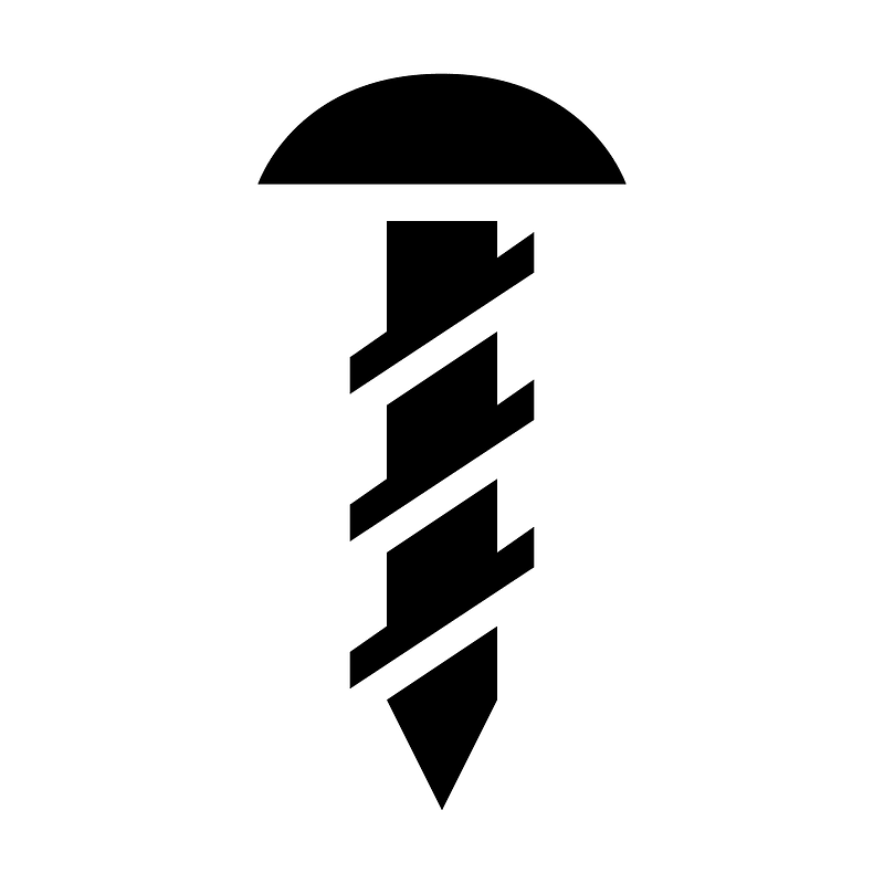 Screw-round-top