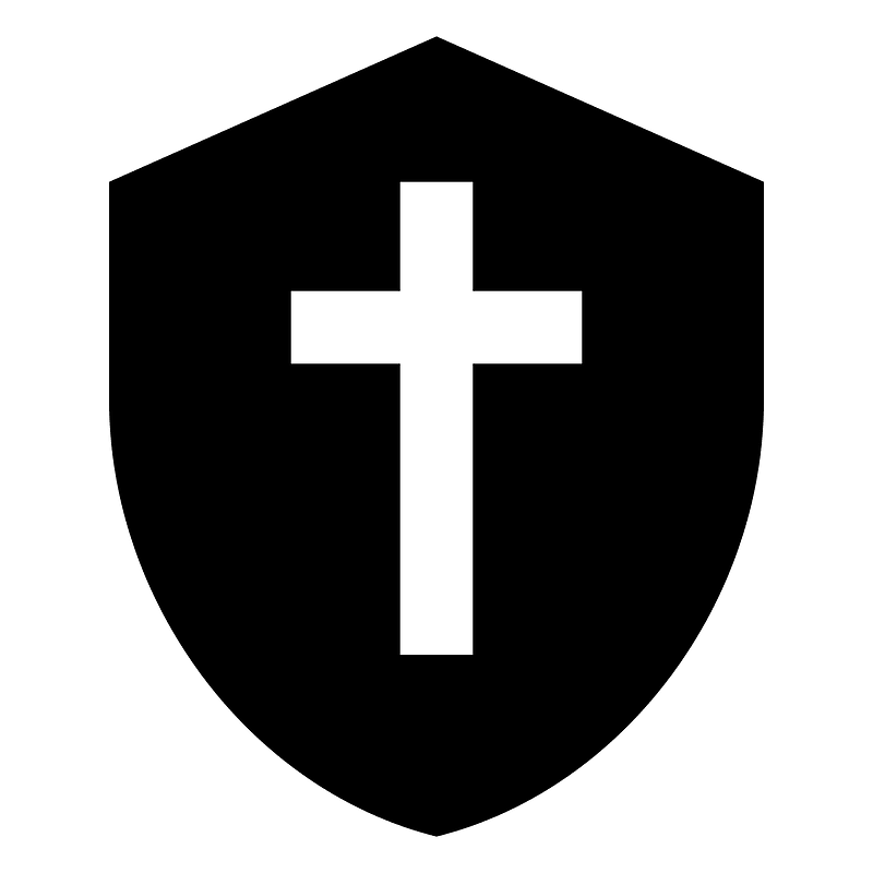 Shield-cross