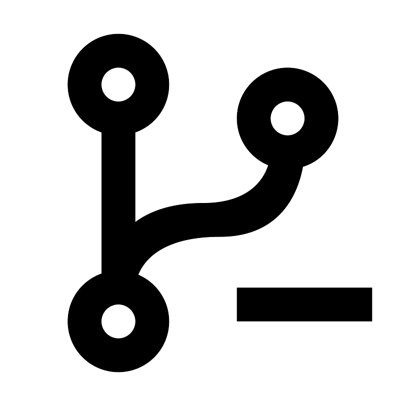 Source-branch-minus