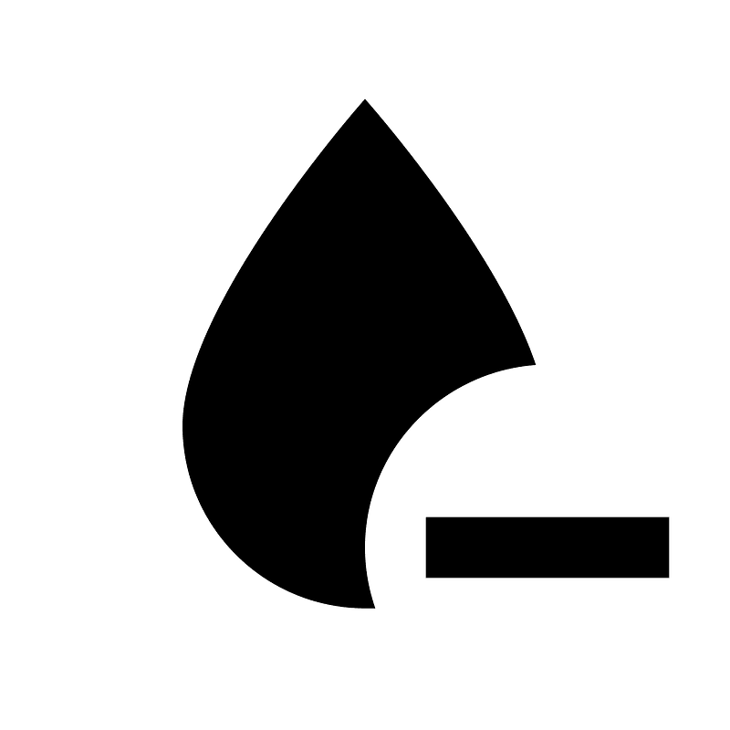 Water-minus
