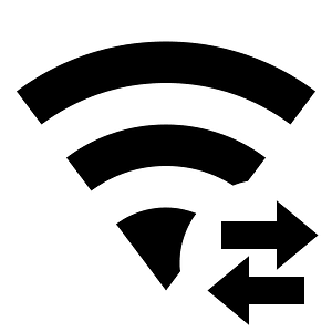 Wifi-arrow-left-right