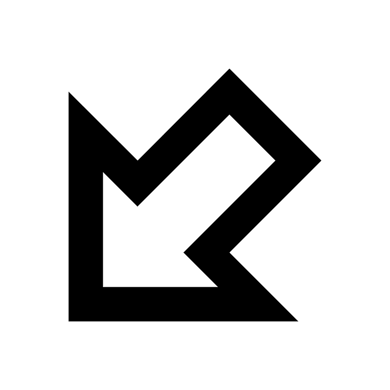 Arrow-bottom-left-bold