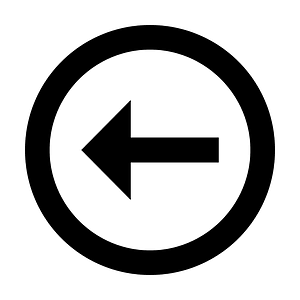Arrow-left-thin-circle