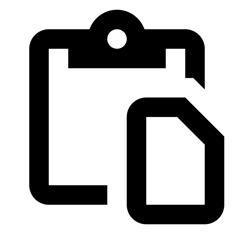 Clipboard-file