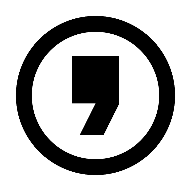 Comma-circle
