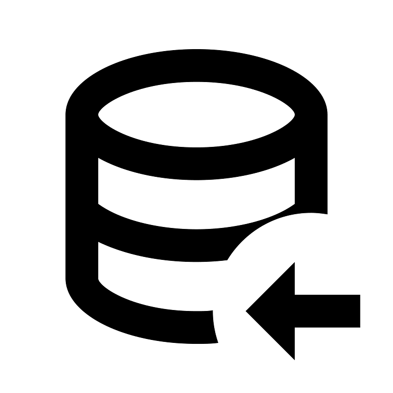 Database-arrow-left