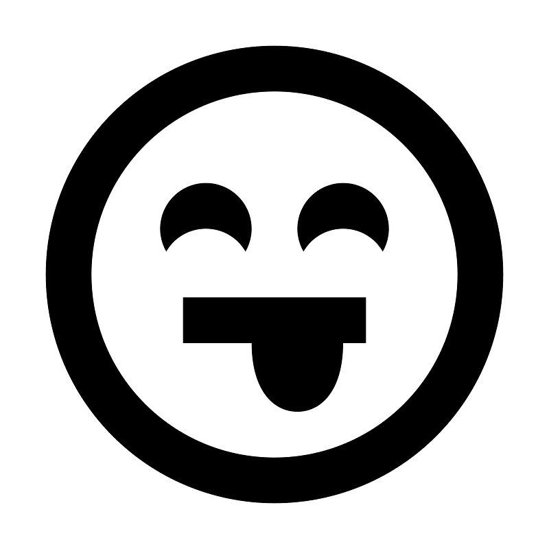 Emoticon-tongue