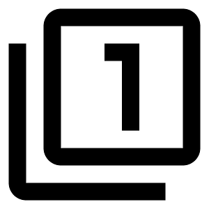 Numeric-1-box-multiple