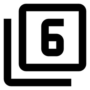 Numeric-6-box-multiple