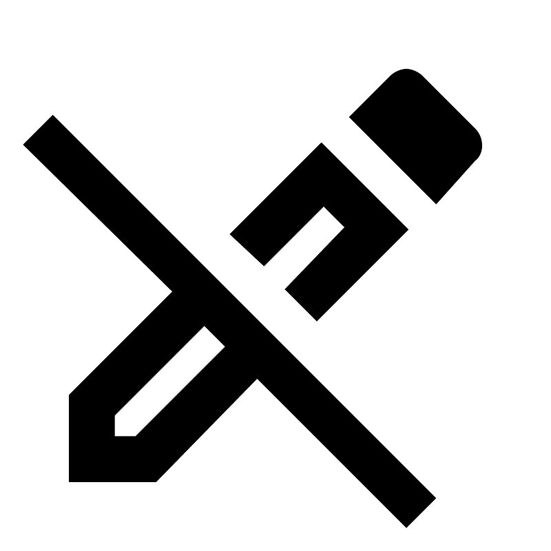 Pencil-off