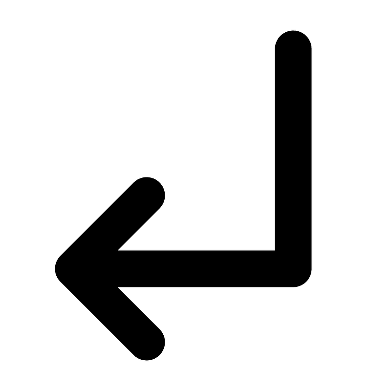 Arrow-elbow-down-left
