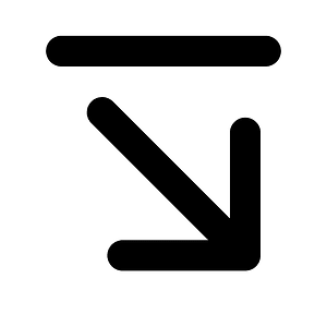 Arrow-line-down-right