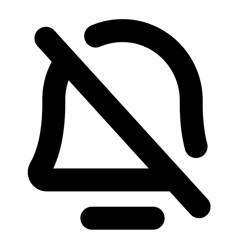 Bell-simple-slash