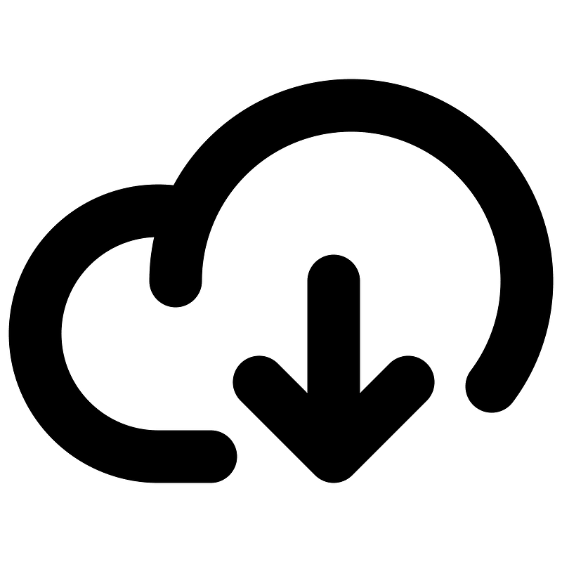 Cloud-arrow-down