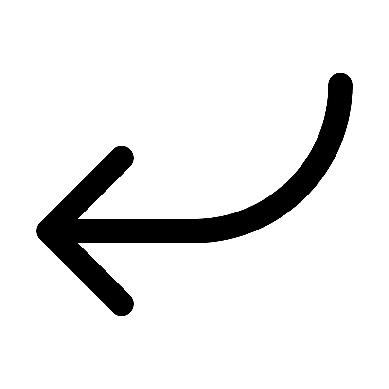 Arrow-bend-down-left