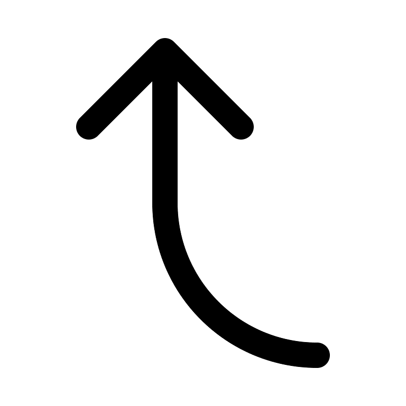 Arrow-bend-left-up