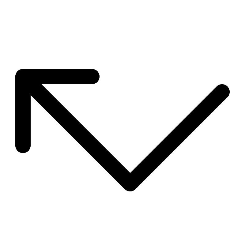 Arrow-elbow-left