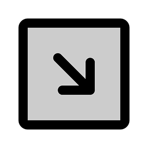 Arrow-square-down-right