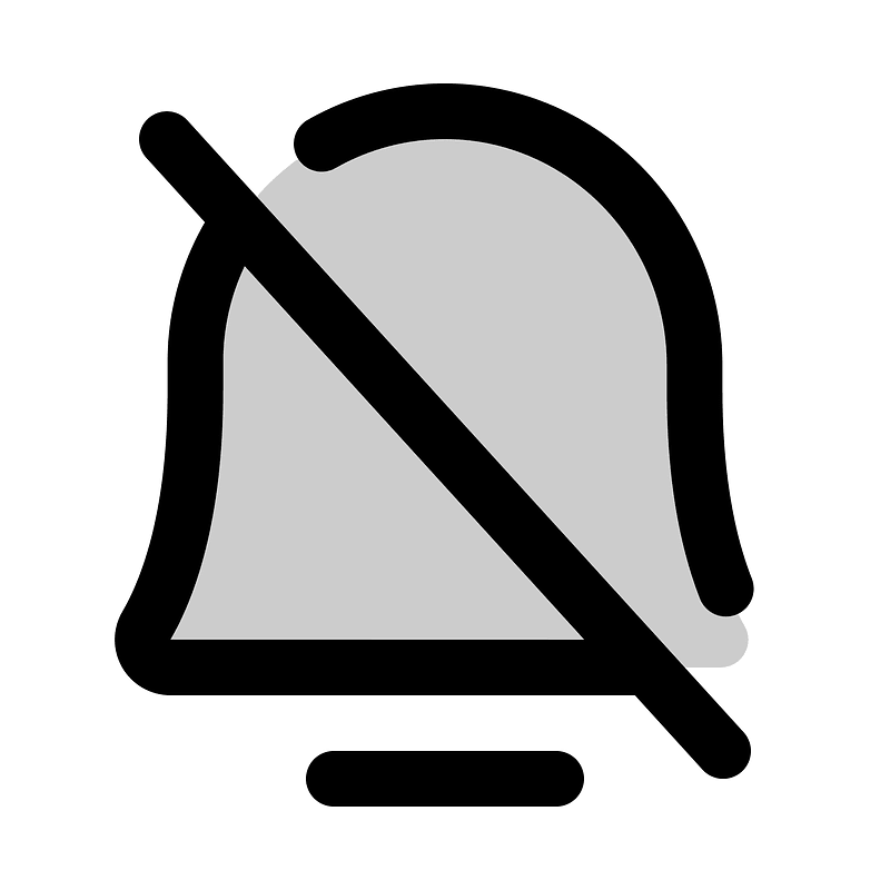 Bell-simple-slash