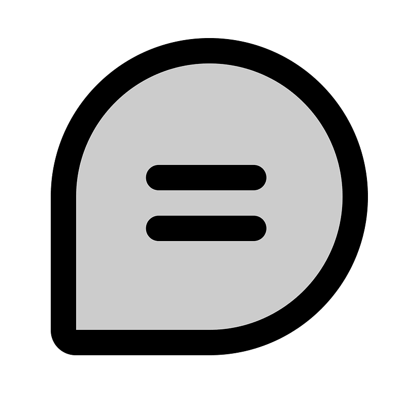 Chat-teardrop-text