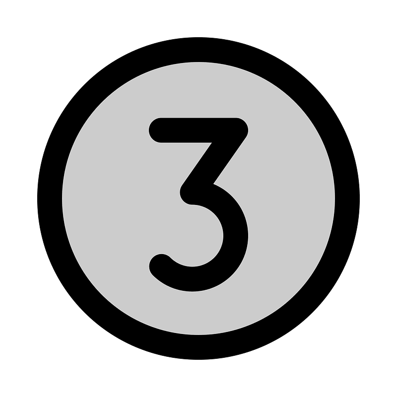 Number-circle-three