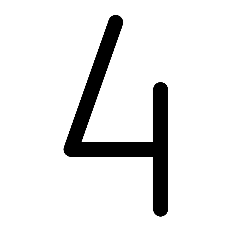 Number-four
