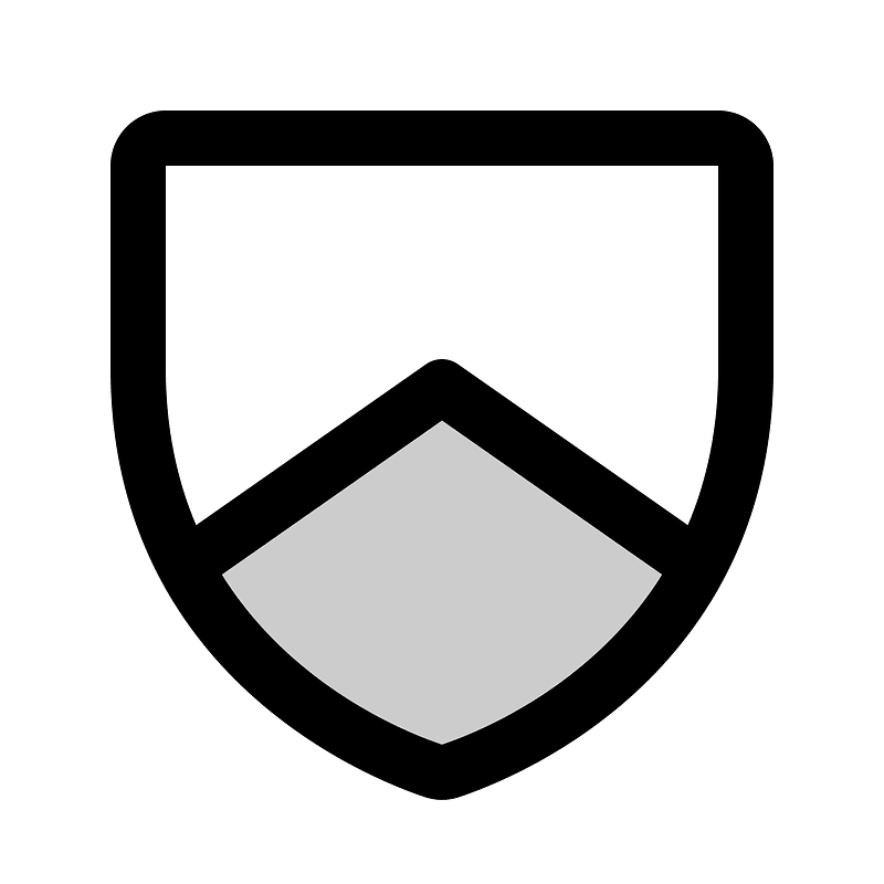 Shield-chevron