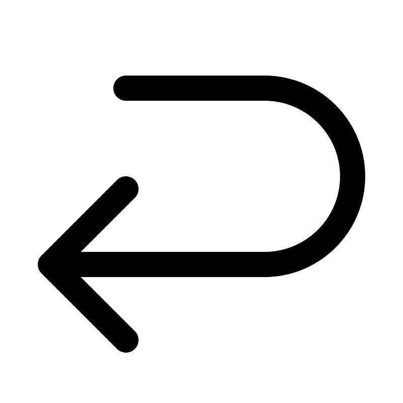 Arrow-u-down-left