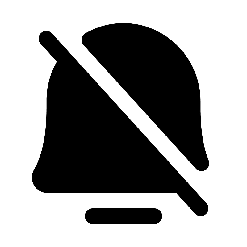 Bell-simple-slash