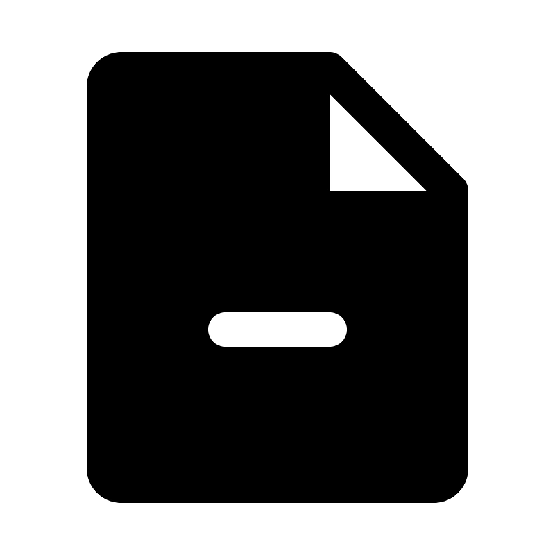File-minus
