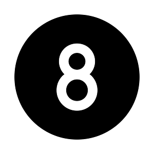 Number-circle-eight