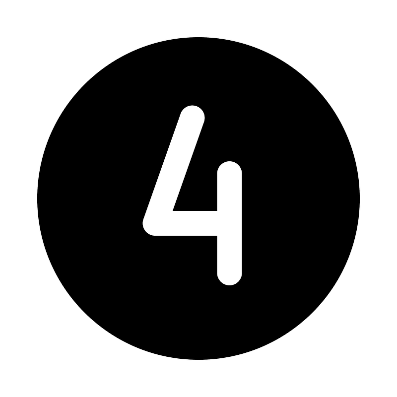 Number-circle-four