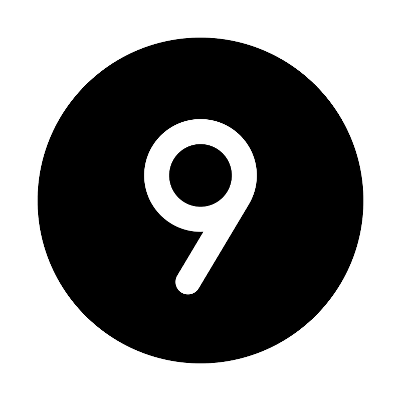 Number-circle-nine
