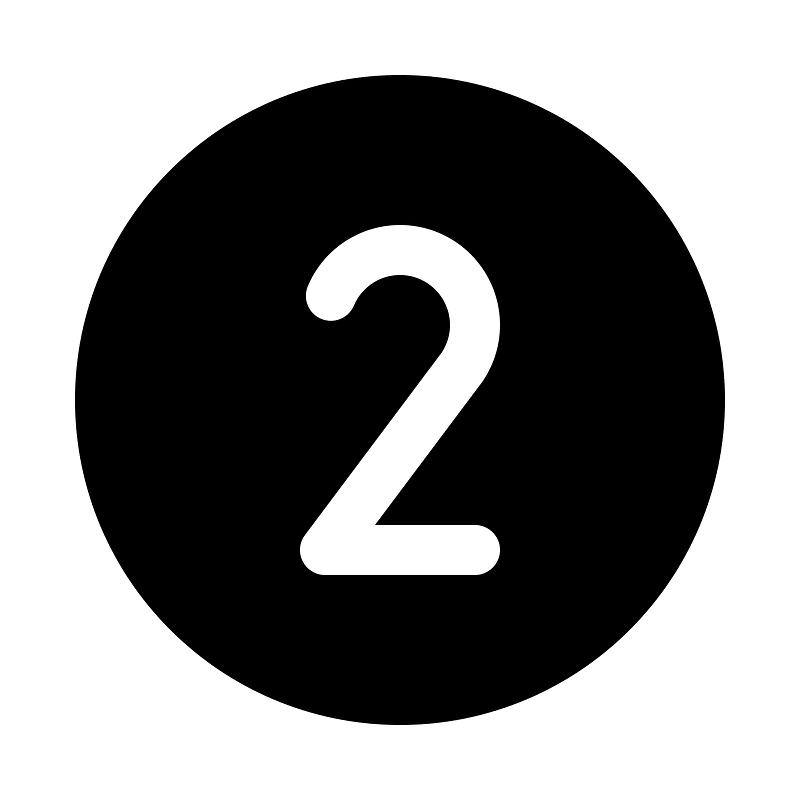 Number-circle-two