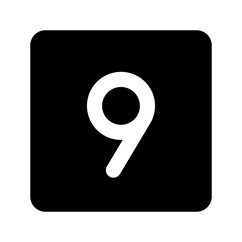 Number-square-nine