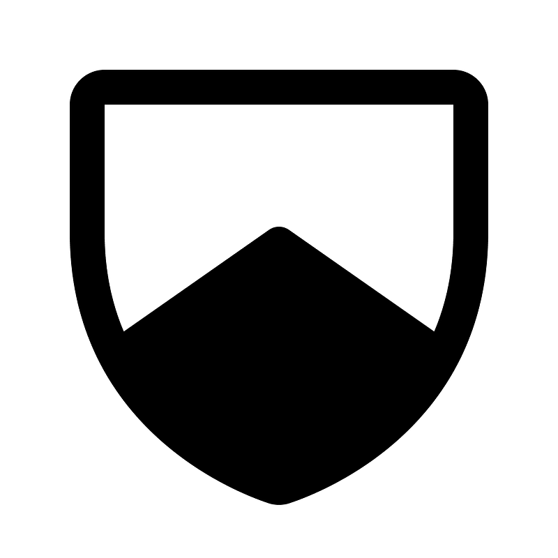 Shield-chevron