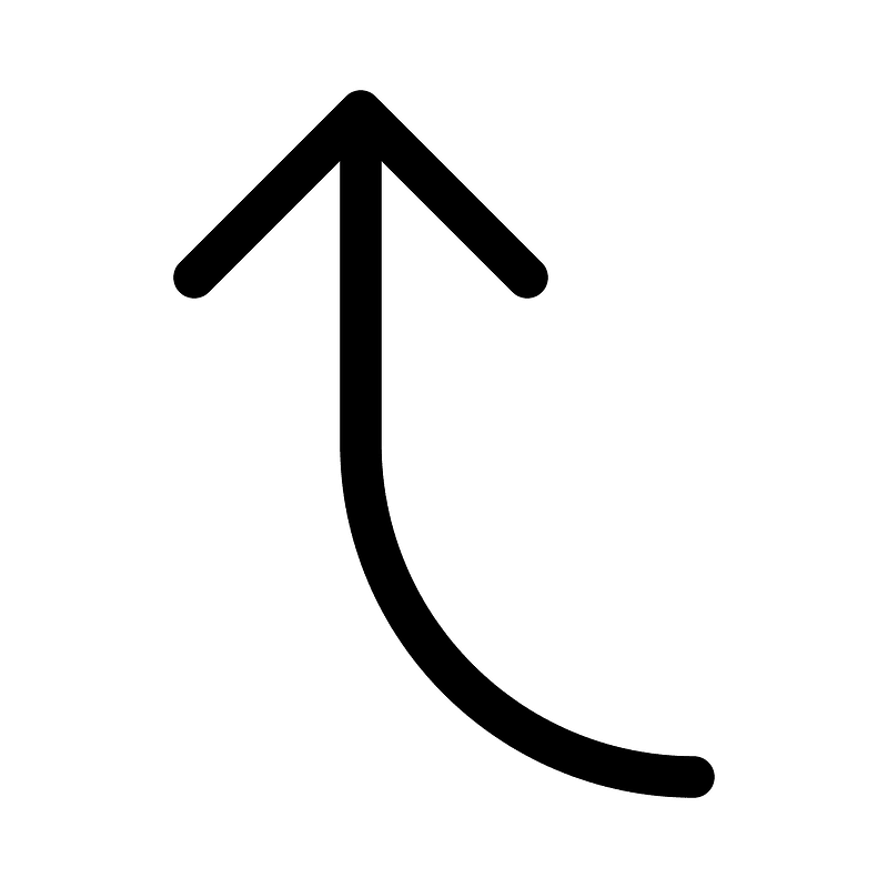 Arrow-bend-left-up