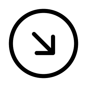 Arrow-circle-down-right