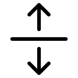 Arrows-out-line-vertical