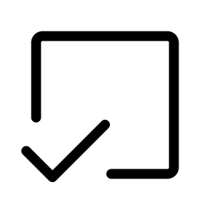 Check-square-offset