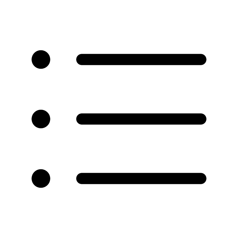 List-bullets