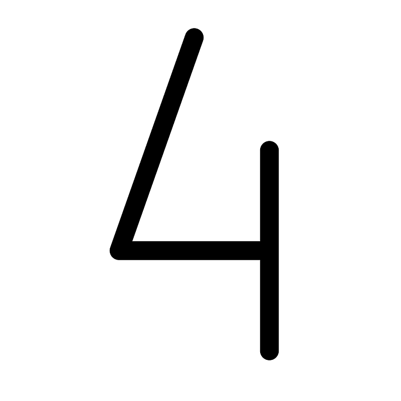 Number-four