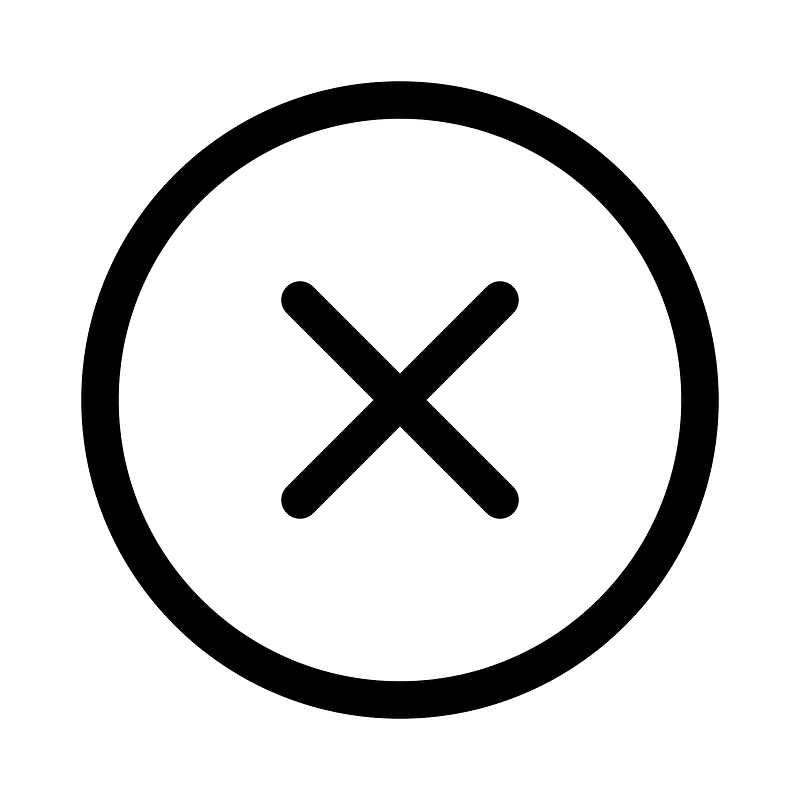 X-circle