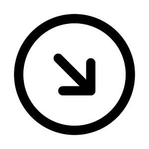 Arrow-circle-down-right