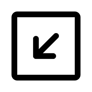 Arrow-square-down-left