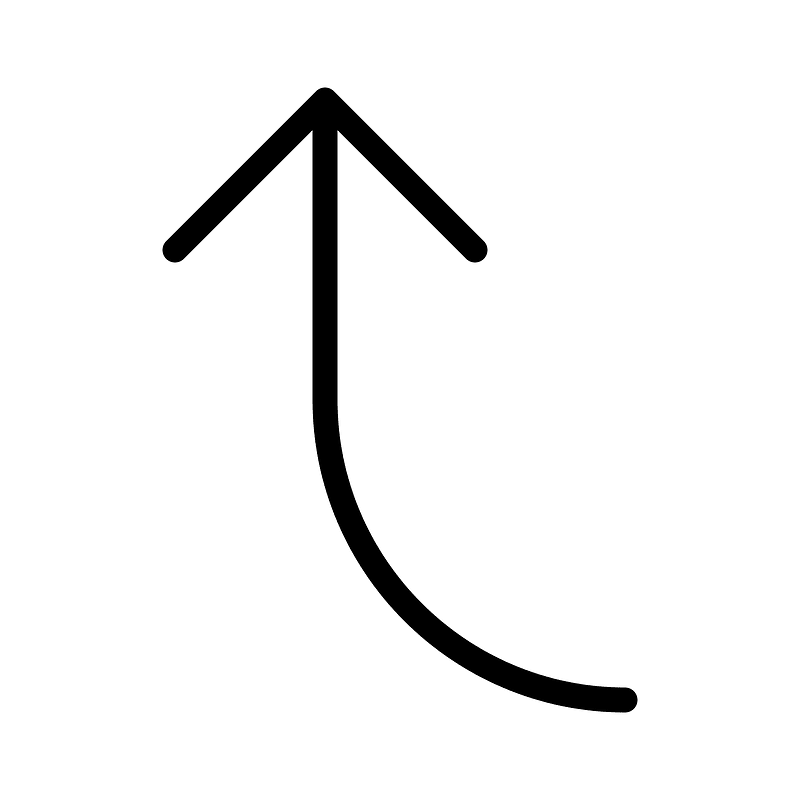 Arrow-bend-left-up