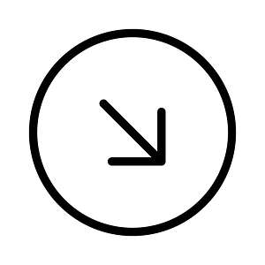Arrow-circle-down-right